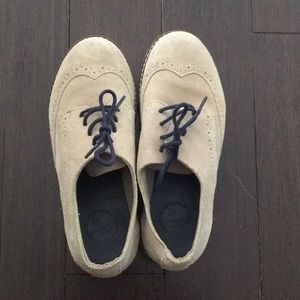 Zara boys loafers size 33 in suede
